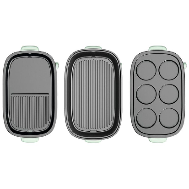 Black+Decker Electric Grill, 1400 Watt, Green - GH1400 Black+Decker Electric Grill, 1400 Watt, Green - GH1400